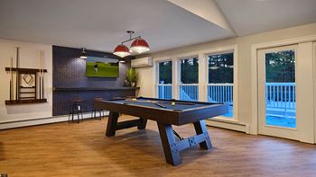 Billiards Table at Heritage at the River, New Hampshire, 03102